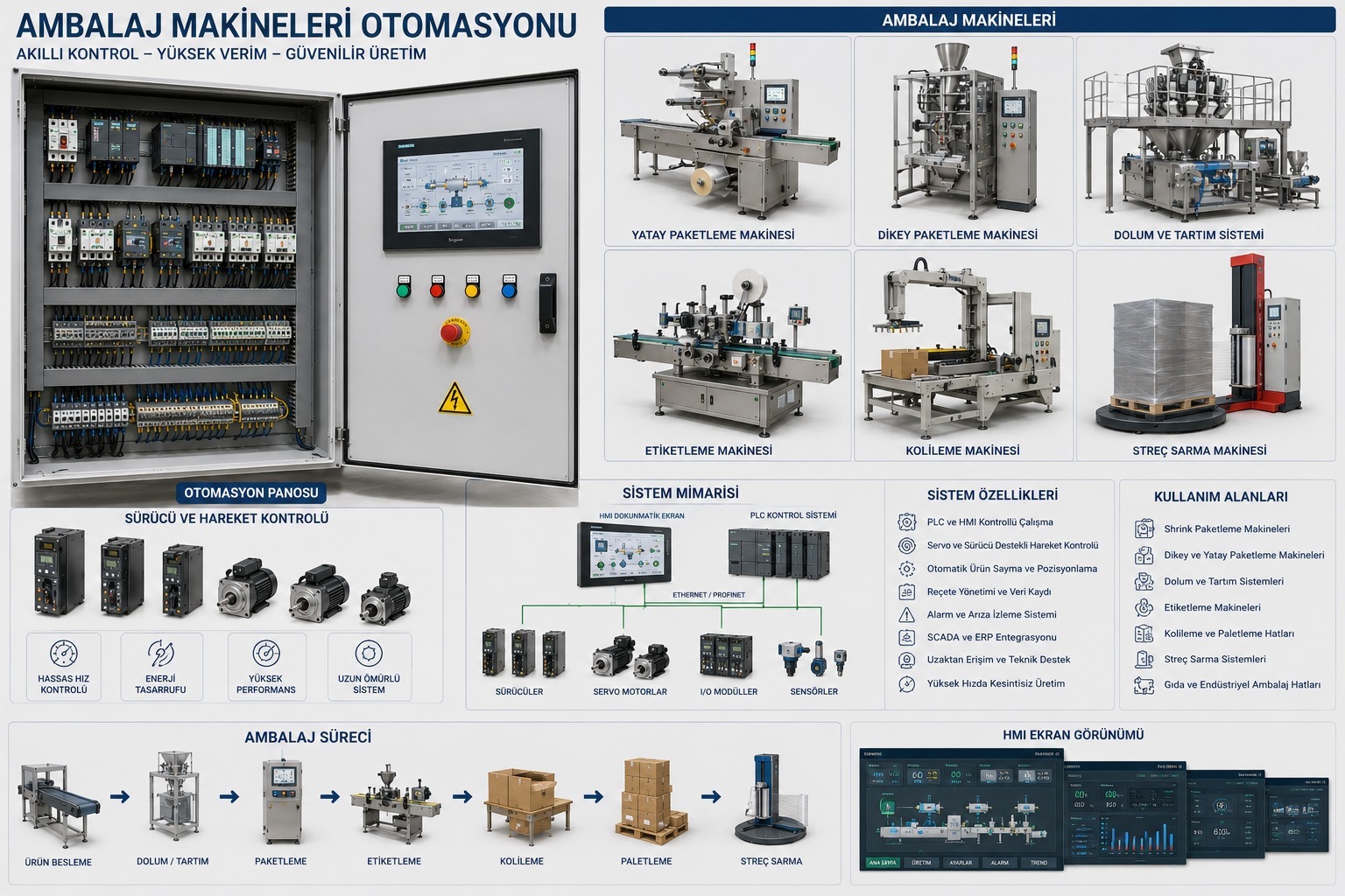 Ambalaj Makineleri Otomasyonu
